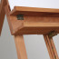 Schildersezel Rembrandt - Beukenhout 227 cm - Detail onderplank