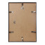 Vintlux Wissellijst Lundby Ultra Thin - Aluminium Zwart 45x60 cm - achterkant