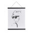 Posterhanger Zwart 31cm