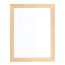 Vintlux Fotolijst Vesterby Massive - Eiken Ongelakt 80x80 cm - Leeg