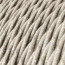 Linnen Naturel Gevlochten Strijkijzersnoer Detail
