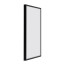 Wissellijst Aluminium Mat Zwart 45x60 cm - Schuin Leeg