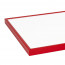 Wissellijst Rood 70x100 cm - Hoek detail