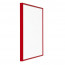 Wissellijst Rood 70x100 cm - Schuin leeg