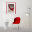 Wissellijst Rood 70x100 cm - Sfeerbeeld