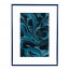 Wissellijst Blauw 40x50 cm - Art Print en Passe Partout