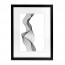 Wissellijst 20x20cm Hout Zwart Breed met print