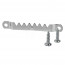 Foto Wandplank Steigerhout Wit 80cm ophangset