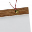 Posterhanger Hout Goud 80 cm - detail 2