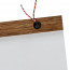 Posterhanger Hout Zwart 70 cm Detail 2