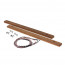 Posterhanger Hout Zilver 60 cm Detail 3