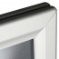 Stoepbord Premium Zilver A0 Hoek