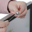 LED Bord Eco Magnetisch Zwart A0 Dubbelzijdig - Montage