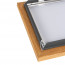 Kliklijst Royal Grey Oak A3 schuin open