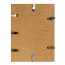 Wissellijst 18x24cm Hout Zwart Breed achterkant
