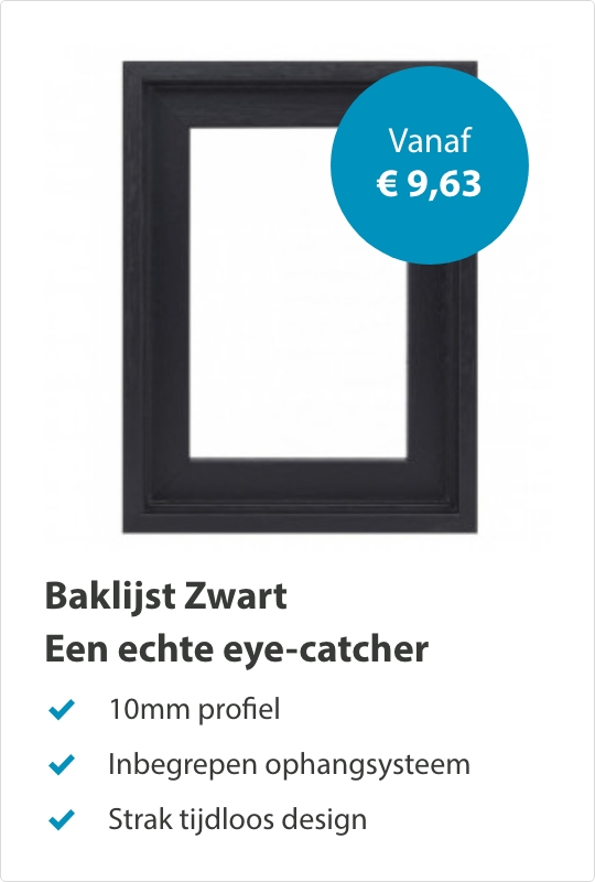 Baklijsten Zwart