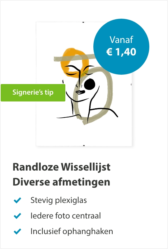 Randloze wissellijsten