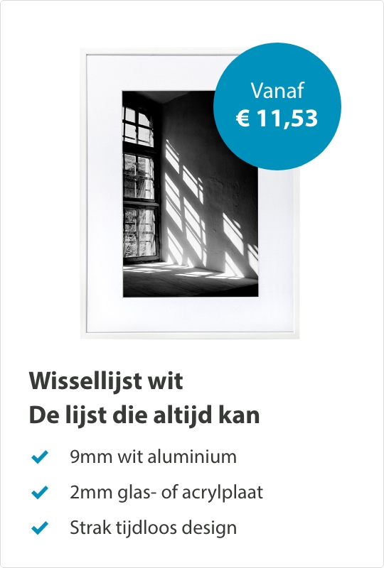 Wissellijsten Wit